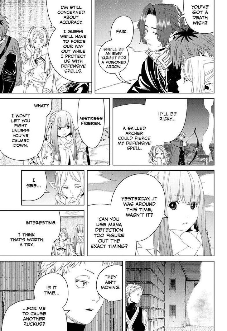 Frieren: Beyond Journey's End Manga Chapter 137 page 3 - Repel scene