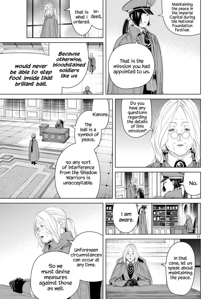 Frieren: Beyond Journey's End Manga Chapter 139 page 17 - Kreis the Blacksmith scene