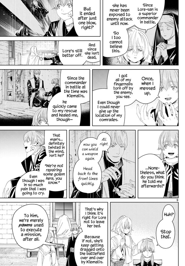 Frieren: Beyond Journey's End Manga Chapter 139 page 9 - Kreis the Blacksmith scene
