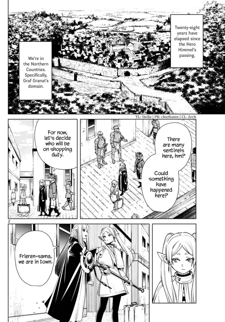Frieren: Beyond Journey's End Manga Chapter 14 page 2 - Monsters That Speak scene