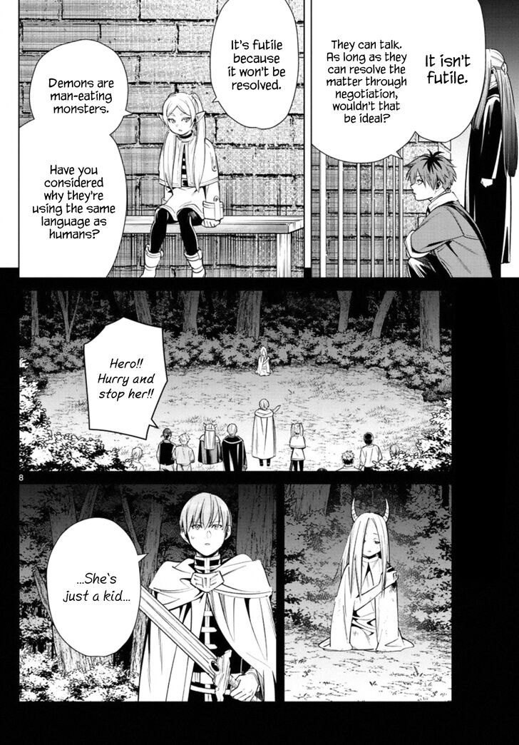 Frieren: Beyond Journey's End Manga Chapter 14 page 8 - Monsters That Speak scene