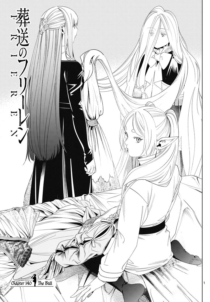 Frieren: Beyond Journey's End Manga Chapter 140 page 1 - Ballroom scene