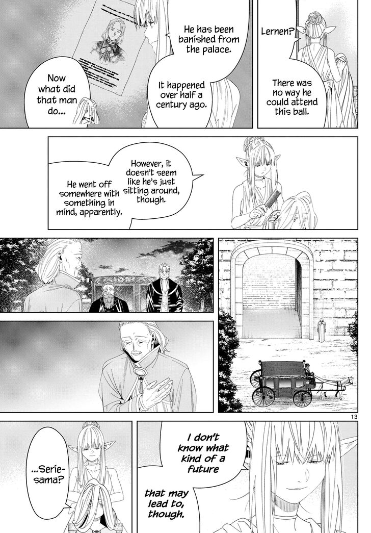 Frieren: Beyond Journey's End Manga Chapter 140 page 13 - Ballroom scene