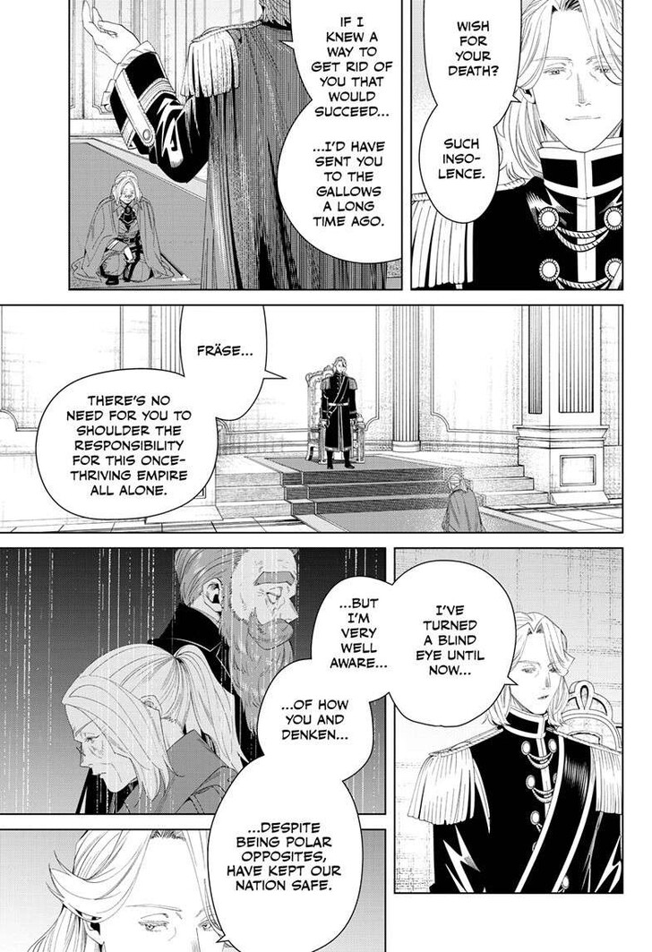 Frieren: Beyond Journey's End Manga Chapter 142 page 7 - Enemy Encounter scene