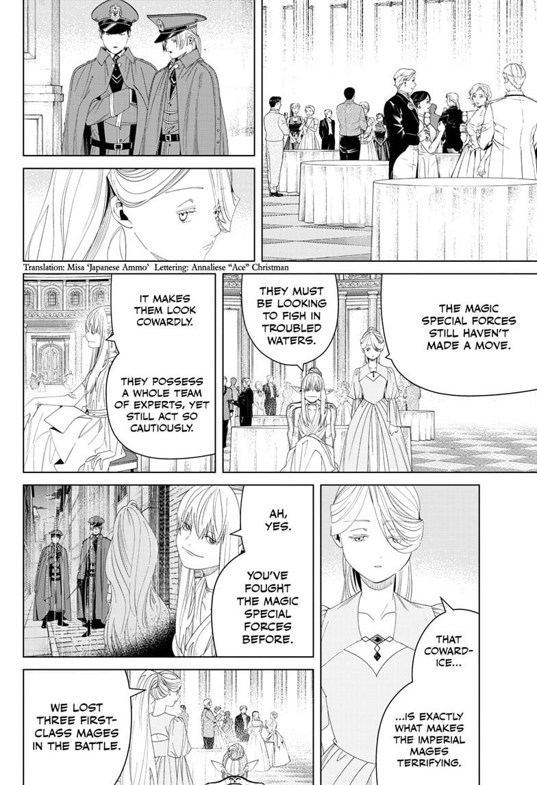 Frieren: Beyond Journey's End Manga Chapter 144 page 2 - Prophetic Dream scene