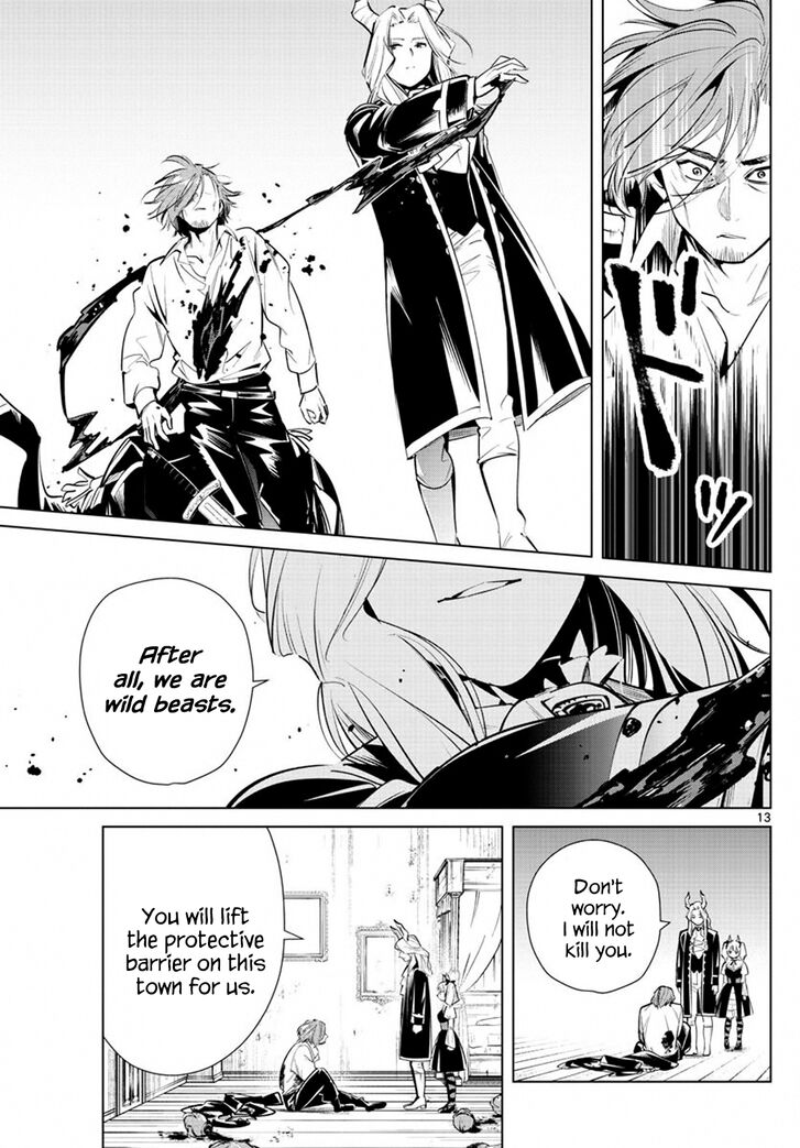 Frieren: Beyond Journey's End Manga Chapter 16 page 13 - The Murder of a Guard scene
