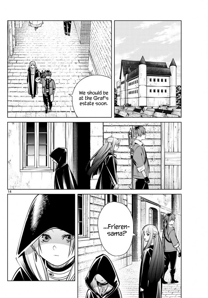 Frieren: Beyond Journey's End Manga Chapter 16 page 14 - The Murder of a Guard scene