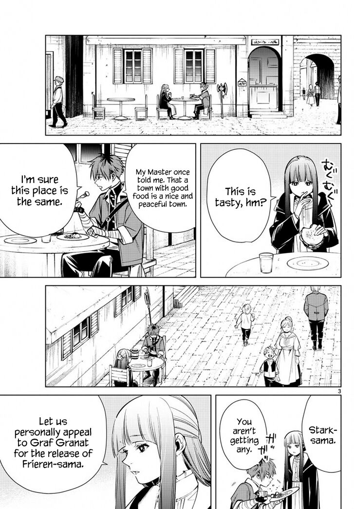 Frieren: Beyond Journey's End Manga Chapter 16 page 3 - The Murder of a Guard scene