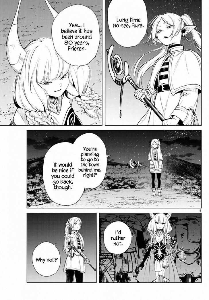 Frieren: Beyond Journey's End Manga Chapter 18 page 5 - The Undead Army scene