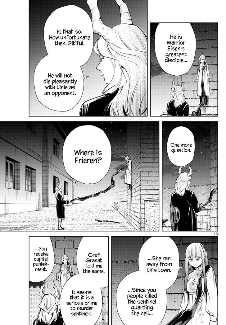 Frieren: Beyond Journey's End Manga Chapter 19 page 13 - Raid scene