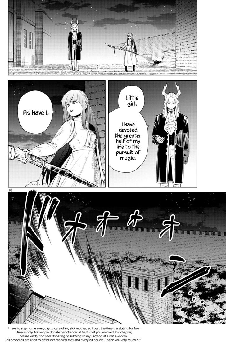 Frieren: Beyond Journey's End Manga Chapter 19 page 18 - Raid scene