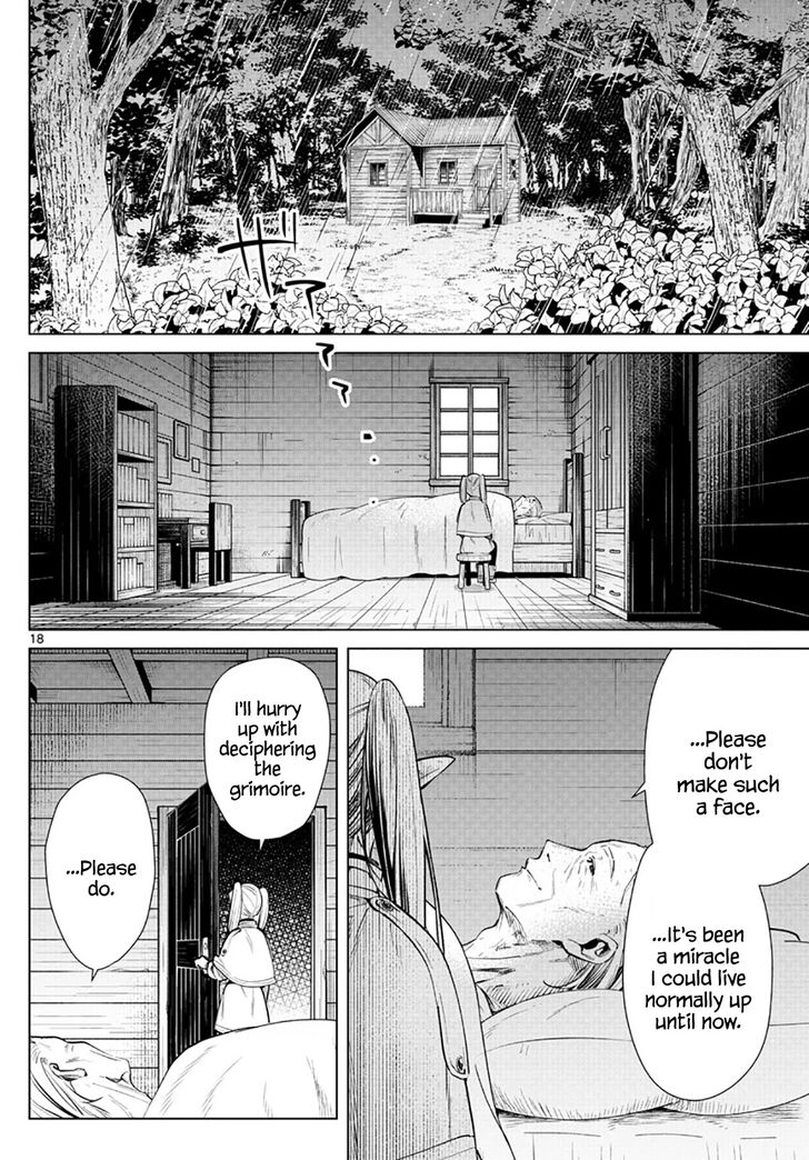 Frieren: Beyond Journey's End Manga Chapter 2 page 18 - The Priest's Lie scene