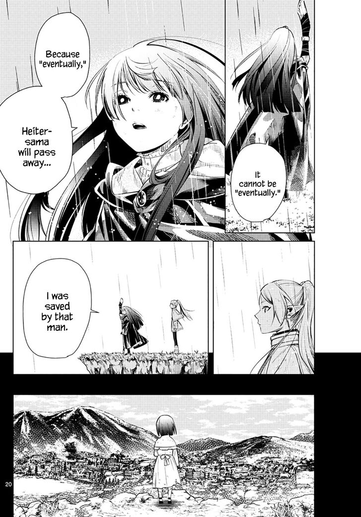Frieren: Beyond Journey's End Manga Chapter 2 page 20 - The Priest's Lie scene