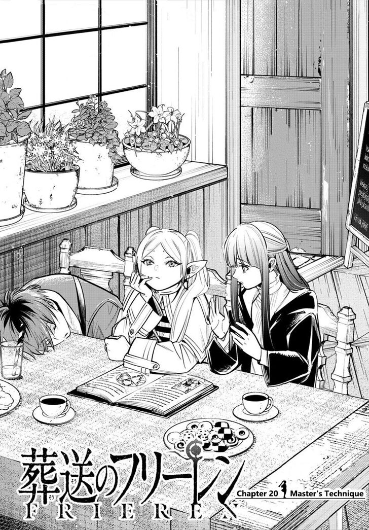 Frieren: Beyond Journey's End Manga Chapter 20 page 1 - Master's Technique scene