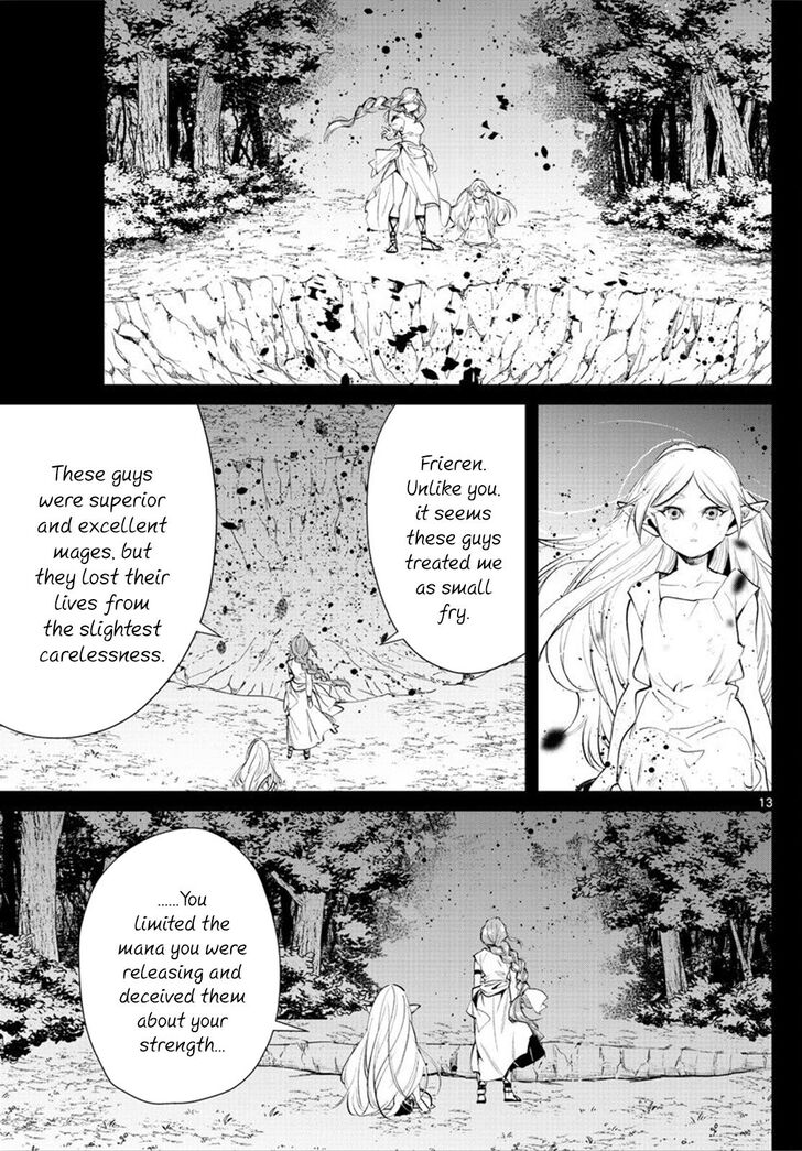 Frieren: Beyond Journey's End Manga Chapter 21 page 13 - Coward scene
