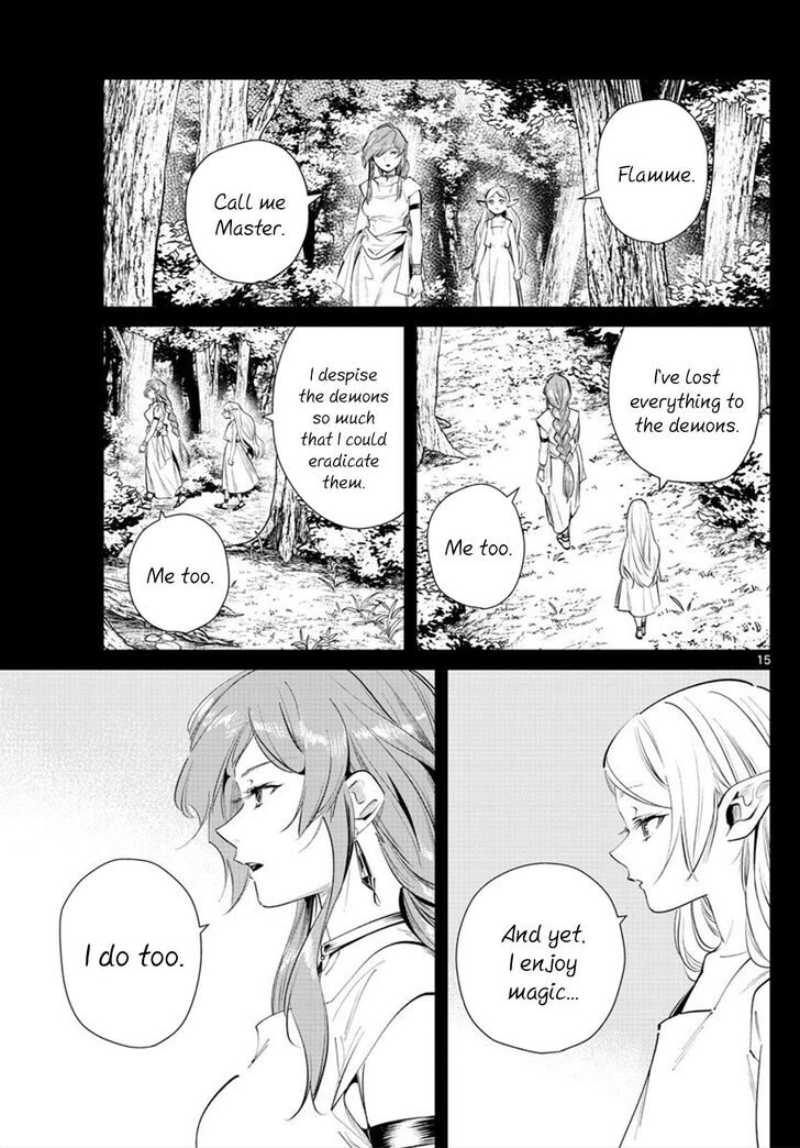 Frieren: Beyond Journey's End Manga Chapter 21 page 15 - Coward scene