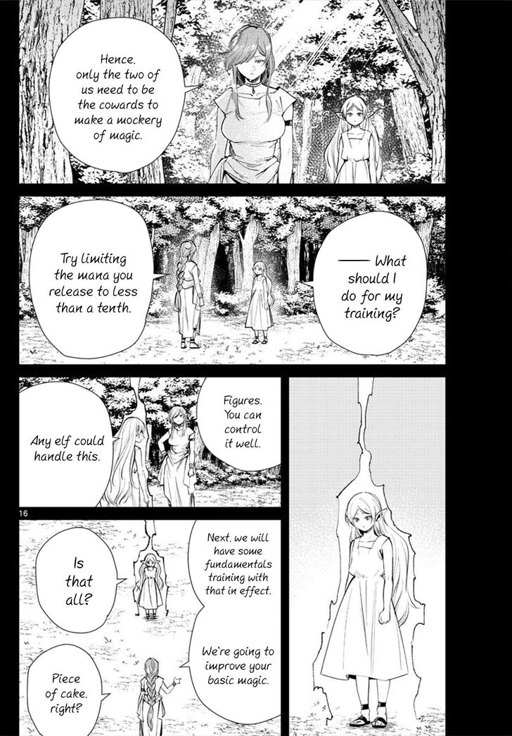 Frieren: Beyond Journey's End Manga Chapter 21 page 16 - Coward scene
