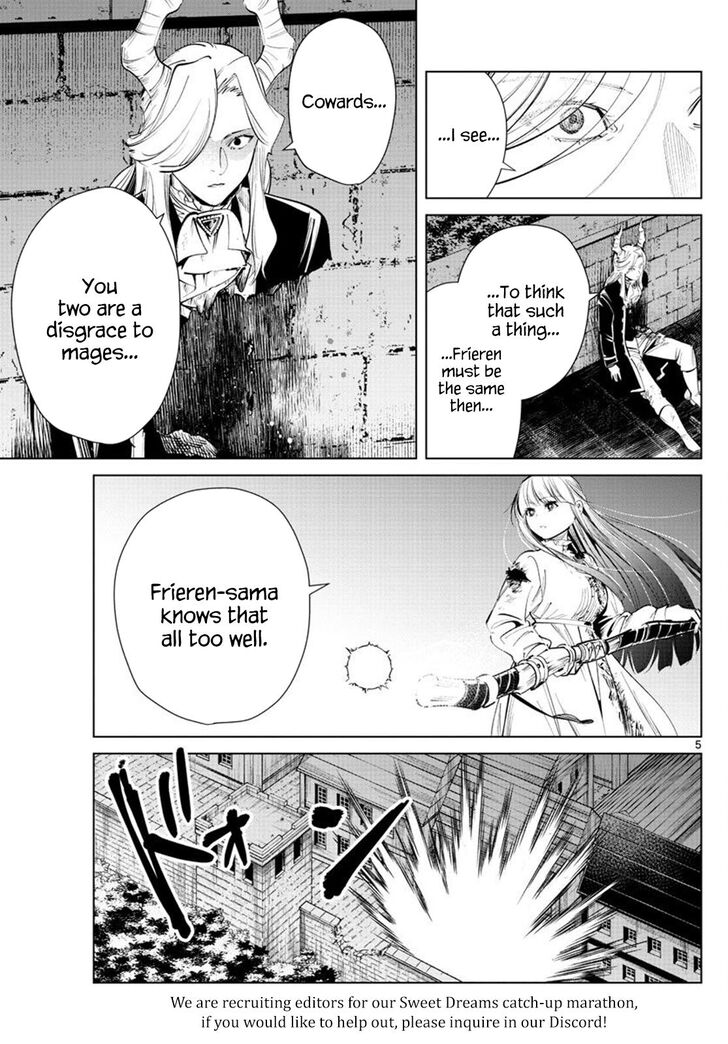 Frieren: Beyond Journey's End Manga Chapter 21 page 5 - Coward scene