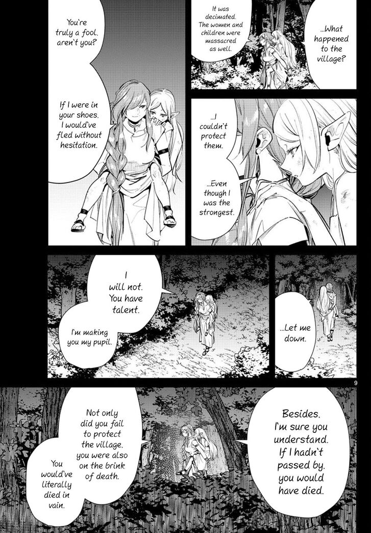 Frieren: Beyond Journey's End Manga Chapter 21 page 9 - Coward scene