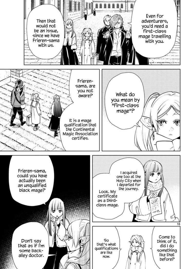 Frieren: Beyond Journey's End Manga Chapter 23 page 15 - A Victory and a Funeral scene