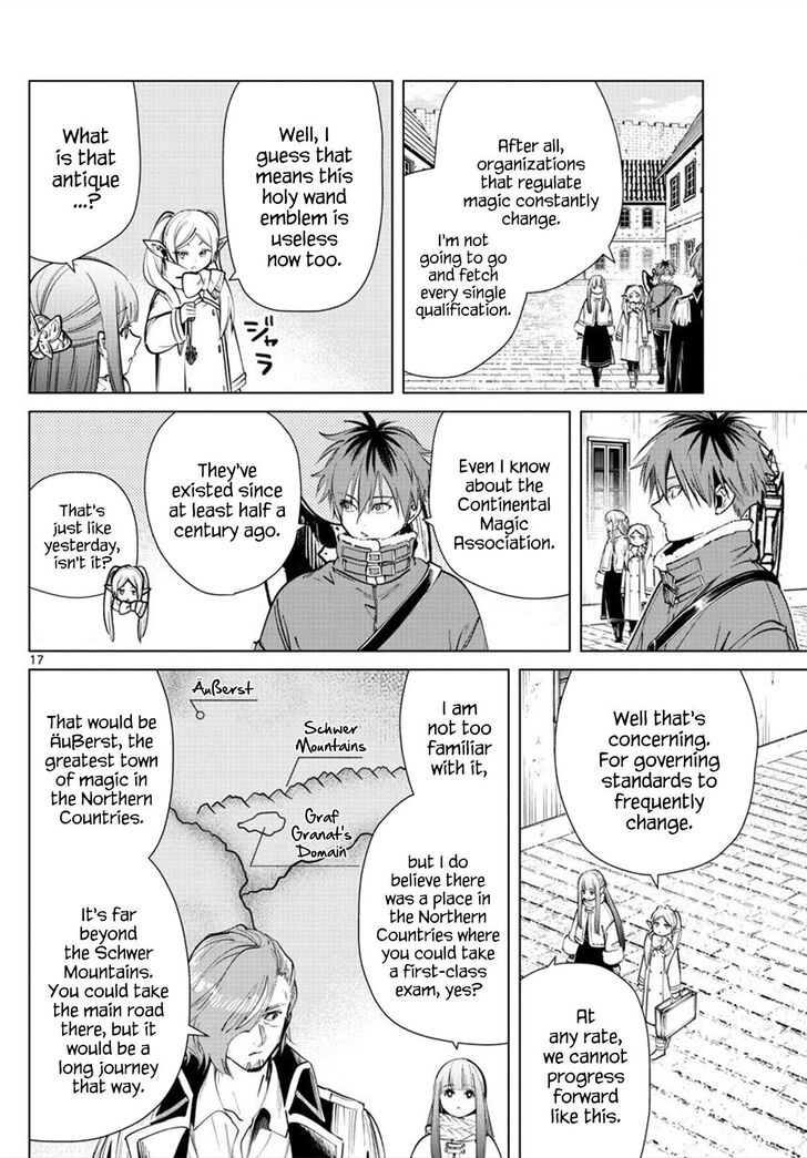 Frieren: Beyond Journey's End Manga Chapter 23 page 16 - A Victory and a Funeral scene