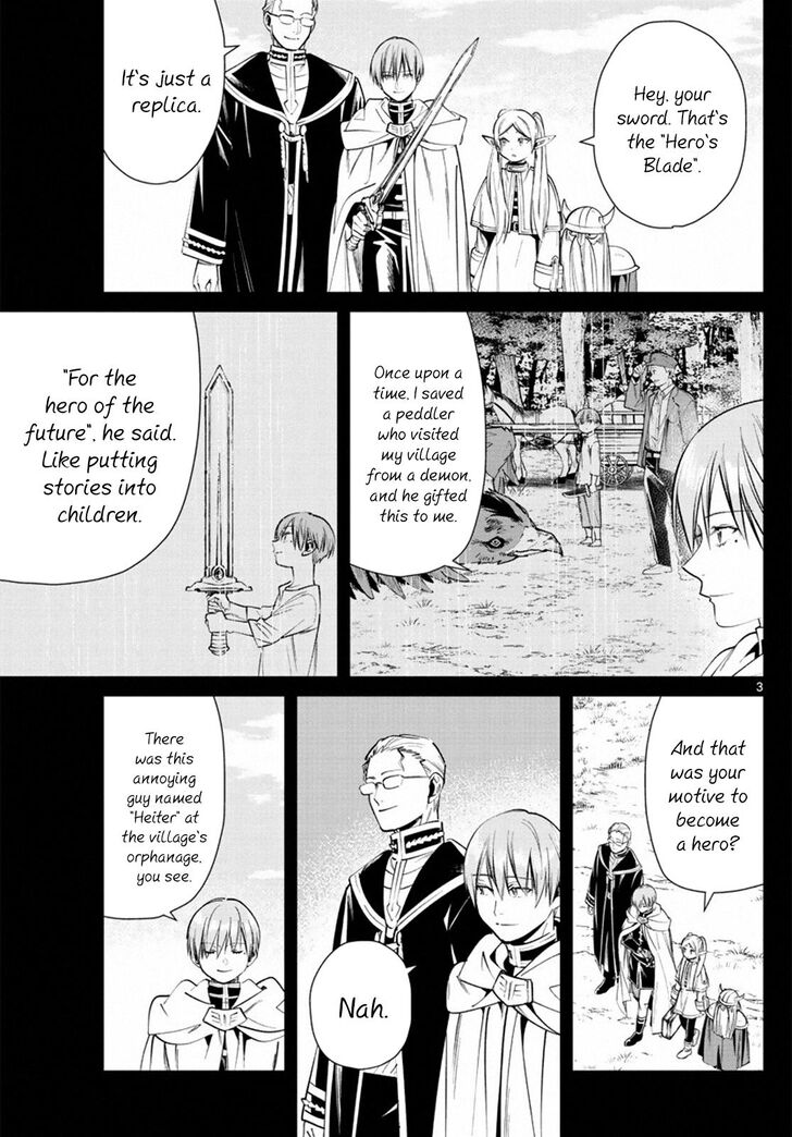 Frieren: Beyond Journey's End Manga Chapter 25 page 3 - The Village of the Sword scene