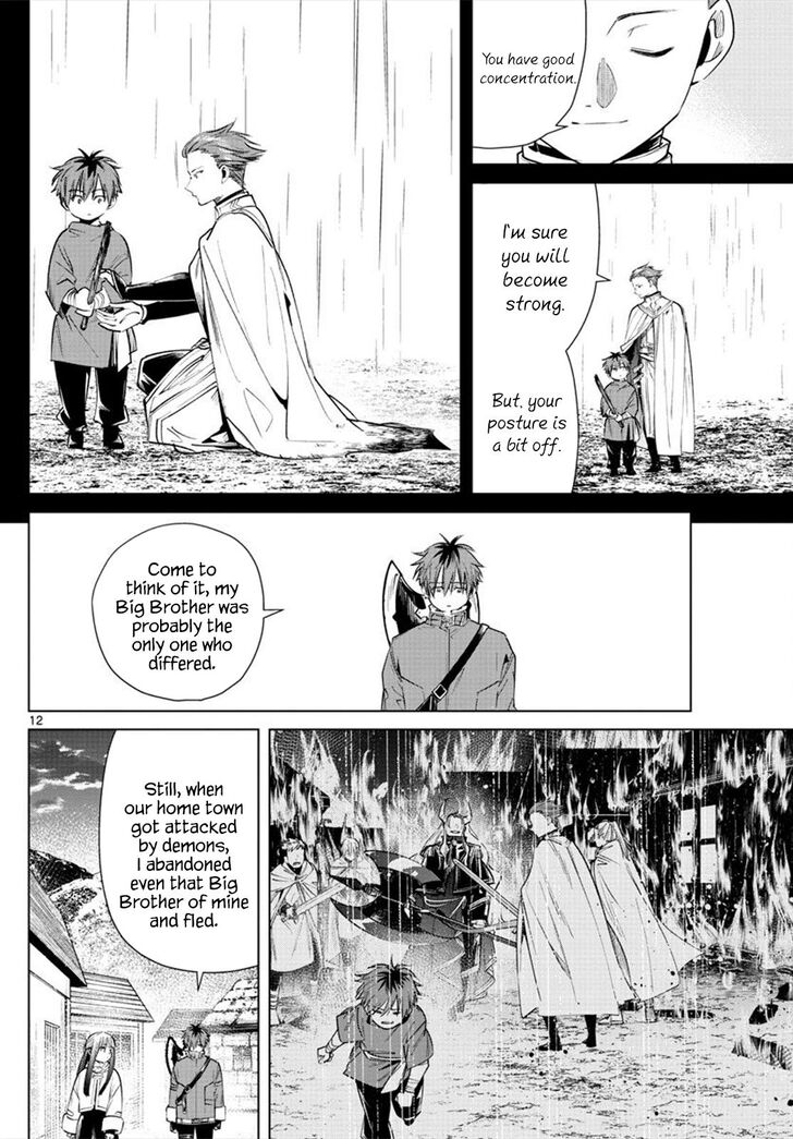 Frieren: Beyond Journey's End Manga Chapter 26 page 12 - A Gift to a Warrior scene