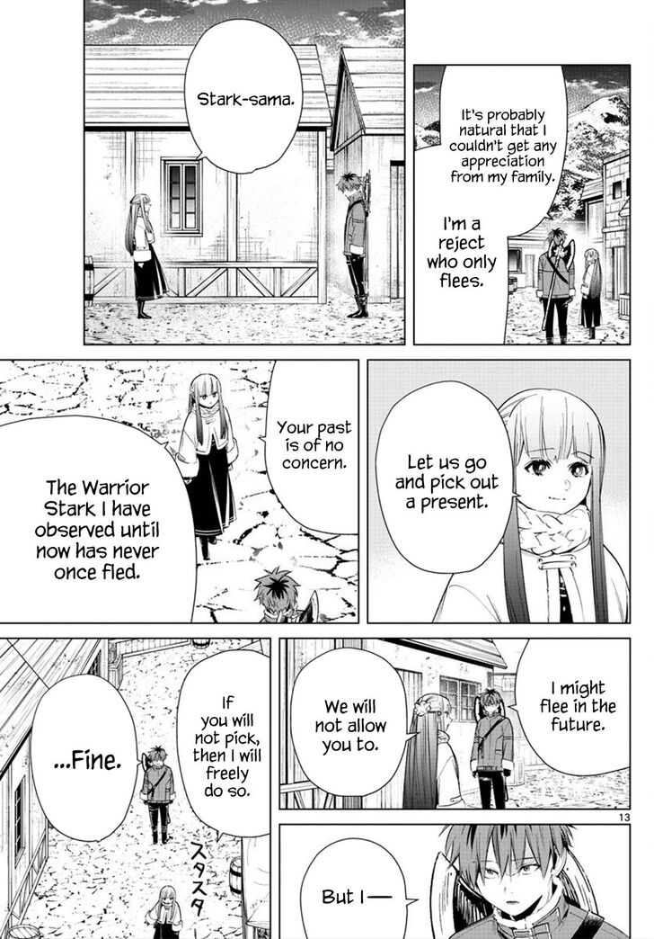 Frieren: Beyond Journey's End Manga Chapter 26 page 13 - A Gift to a Warrior scene