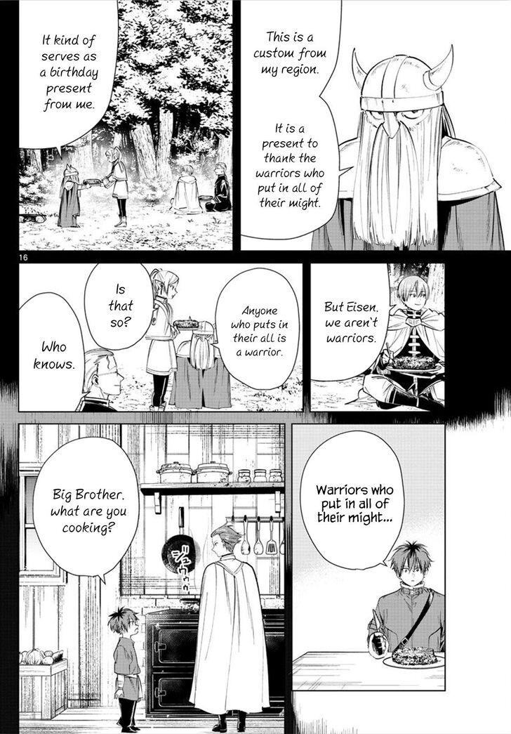 Frieren: Beyond Journey's End Manga Chapter 26 page 16 - A Gift to a Warrior scene