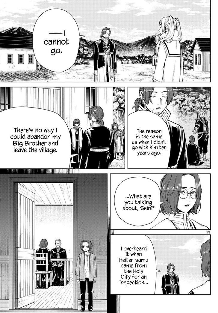 Frieren: Beyond Journey's End Manga Chapter 28 page 13 - The Priest and His Regret scene