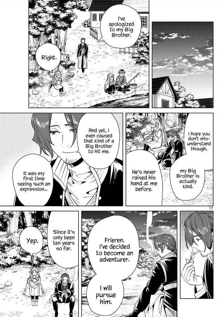 Frieren: Beyond Journey's End Manga Chapter 28 page 17 - The Priest and His Regret scene