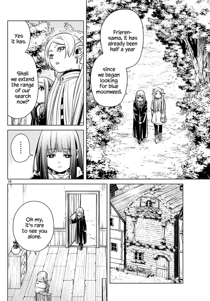 Frieren: Beyond Journey's End Manga Chapter 3 page 18 - Blue-Moon Weed scene