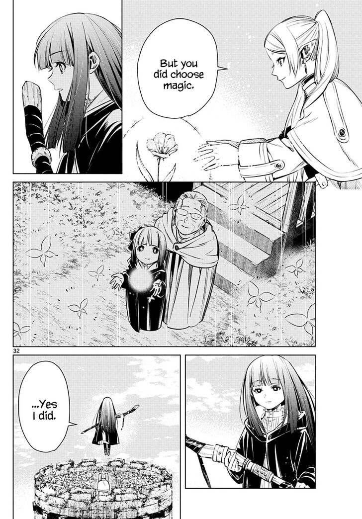 Frieren: Beyond Journey's End Manga Chapter 3 page 32 - Blue-Moon Weed scene