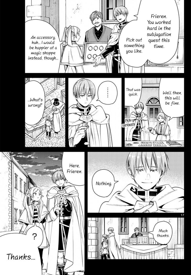 Frieren: Beyond Journey's End Manga Chapter 30 page 17 - Mirrored Lotus scene
