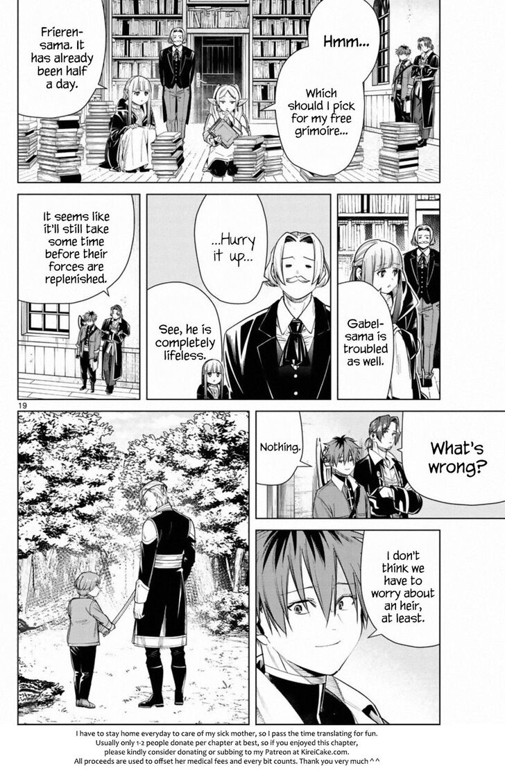 Frieren: Beyond Journey's End Manga Chapter 32 page 18 - The Orden Family scene