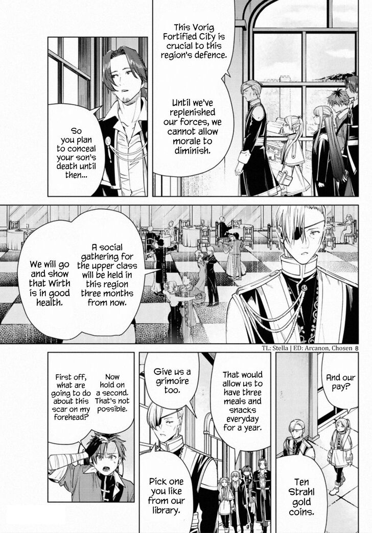 Frieren: Beyond Journey's End Manga Chapter 32 page 7 - The Orden Family scene