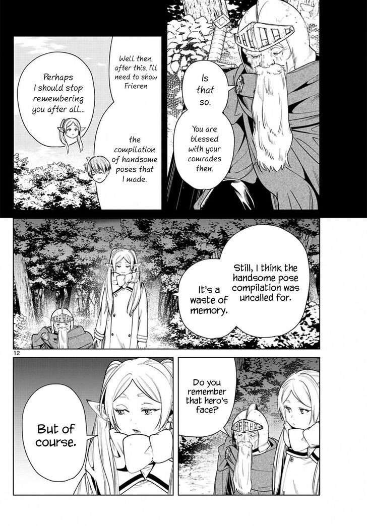 Frieren: Beyond Journey's End Manga Chapter 33 page 12 - Old Man Voll scene