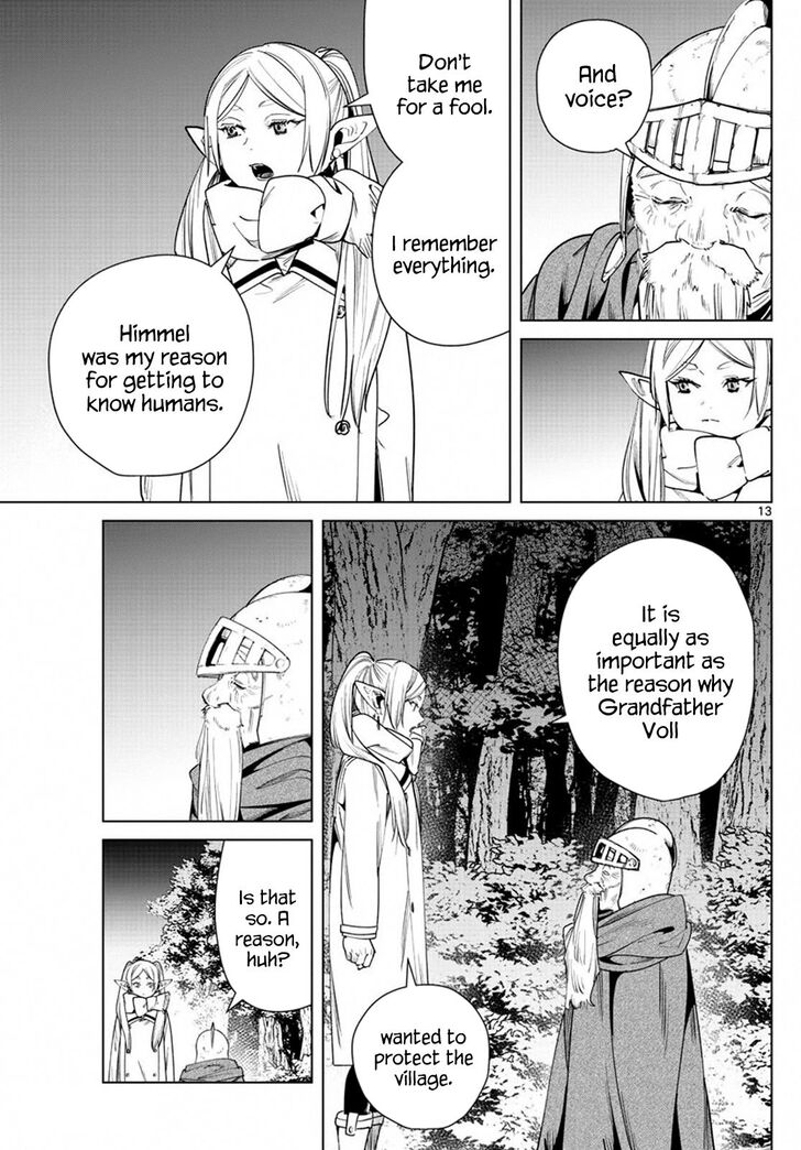 Frieren: Beyond Journey's End Manga Chapter 33 page 13 - Old Man Voll scene