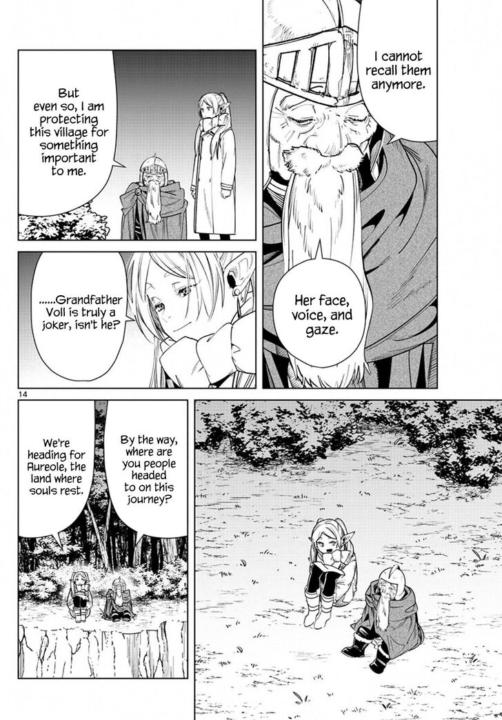 Frieren: Beyond Journey's End Manga Chapter 33 page 14 - Old Man Voll scene