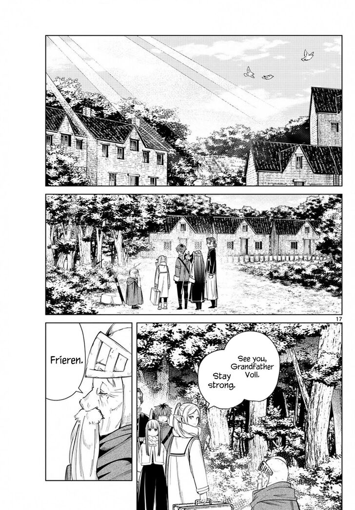 Frieren: Beyond Journey's End Manga Chapter 33 page 17 - Old Man Voll scene
