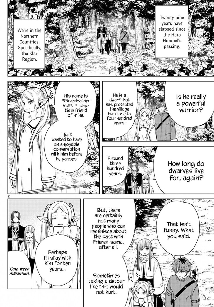 Frieren: Beyond Journey's End Manga Chapter 33 page 2 - Old Man Voll scene