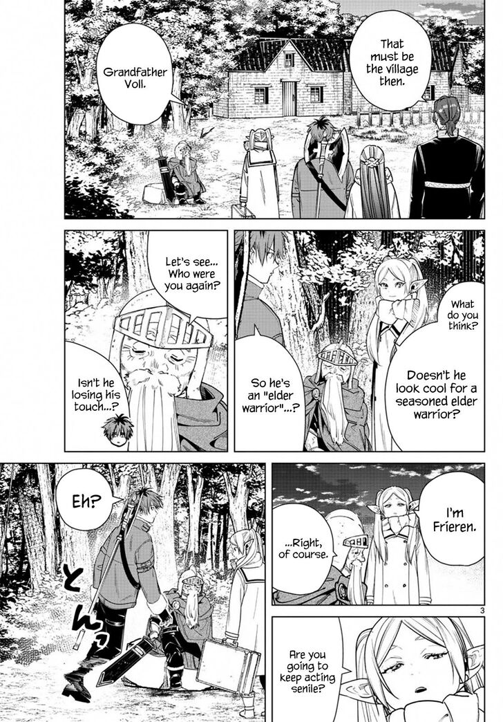 Frieren: Beyond Journey's End Manga Chapter 33 page 3 - Old Man Voll scene