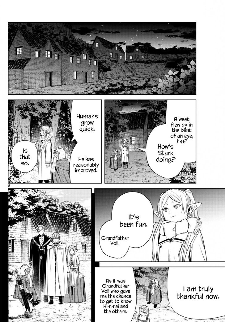 Frieren: Beyond Journey's End Manga Chapter 33 page 8 - Old Man Voll scene