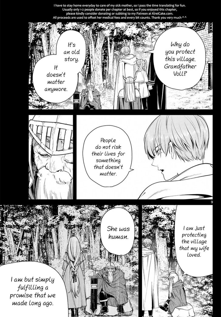 Frieren: Beyond Journey's End Manga Chapter 33 page 9 - Old Man Voll scene