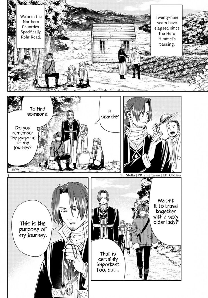Frieren: Beyond Journey's End Manga Chapter 34 page 2 - The Statues of Heroes scene