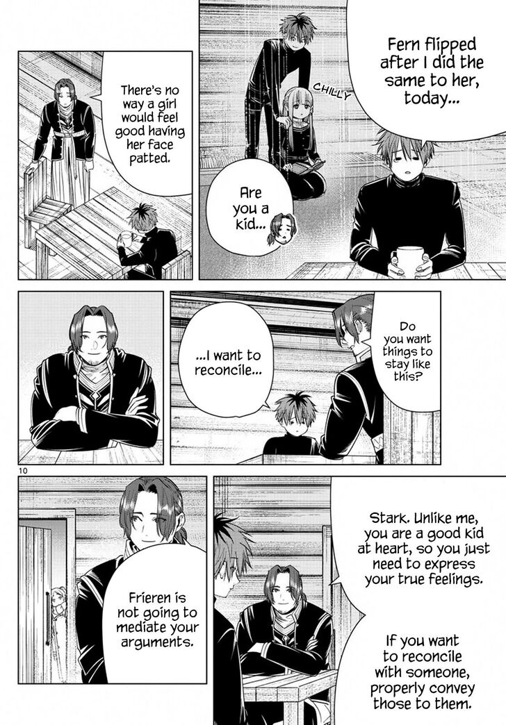 Frieren: Beyond Journey's End Manga Chapter 35 page 10 - A Reason to Begin the Journey scene