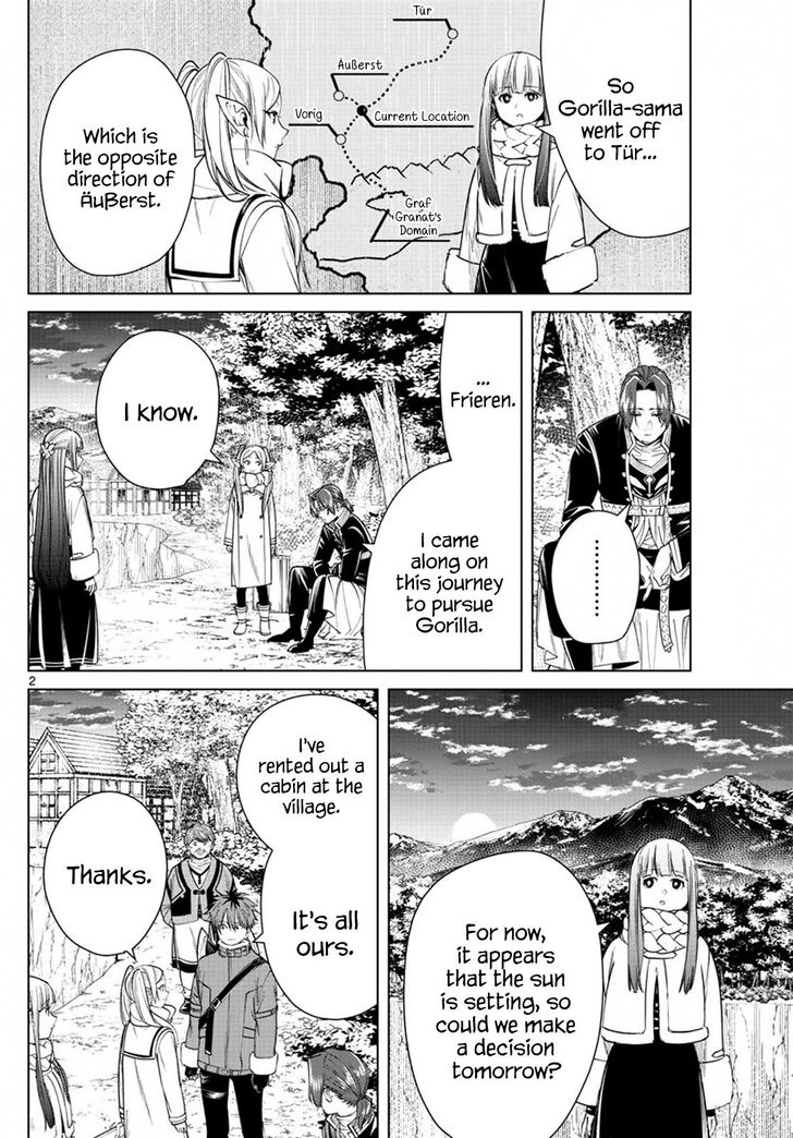 Frieren: Beyond Journey's End Manga Chapter 35 page 2 - A Reason to Begin the Journey scene