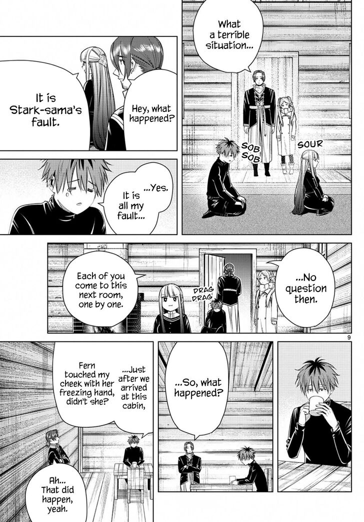 Frieren: Beyond Journey's End Manga Chapter 35 page 9 - A Reason to Begin the Journey scene