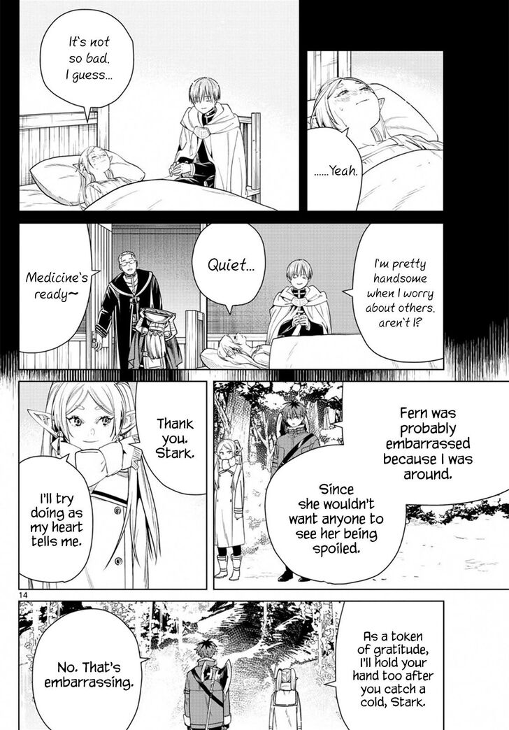 Frieren: Beyond Journey's End Manga Chapter 36 page 14 - Emotional Support scene