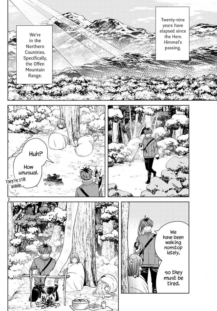 Frieren: Beyond Journey's End Manga Chapter 36 page 2 - Emotional Support scene